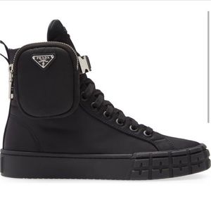 Authentic Prada Combat Boots